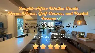 Ocean Views & Rental Goldmine: 3-Bed Wailea Condo Book Solid!