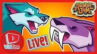 Team Direwolf vs Team Sabertooth Championship LIVE from VidCon! | Animal Jam & Play Wild