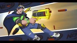 NERF THIS (LITERALLY WHAT LMAO) - Official Overwatch 2 NERF Crossover Showcase