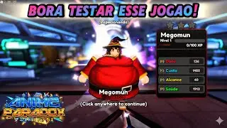 TESTANDO O NOVO GAME META! MISTURA DE ADVENTURES COM RANGERS, ANIME PARADOX!