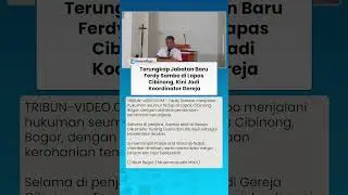 TERUNGKAP JABATAN BARU Ferdy Sambo di Lapas Cibinong, Kini jadi Koordinator Gereja