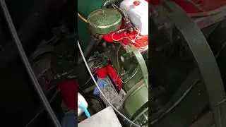 1959 Ruston Hornsby 2yc in my Narrow Boat Vintage engine