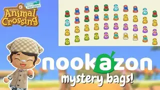 Buying Mystery Grab Bags on Nookazon!!! (Animal Crossing: New Horizons)