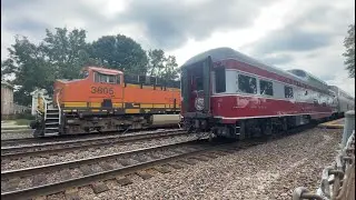 Naperville Railfanning FT H2 Mac, Amtrak 5 Private Car, & More! 8/30/25