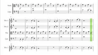 Long Long Ago   Beginner String Quartet   Free Violin Sheet Music