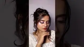Day 1/7  Soft Halo Eye look Perfect for beginners !!🌸❤️ #eyemakeuptutorial #shortvideo #foryou
