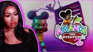 THEY REALLY LET THIS LIL PSYCHOPATH OUT AGAIN? | Amanda the Adventurer 2 DEMO
