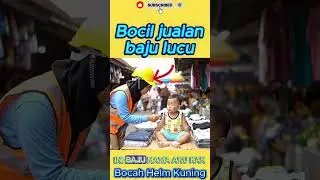 Bayi lucu jualan baju di pasar #shorts #bayilucu #videolucu #ai