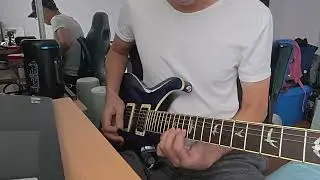Livin' On a Prayer - Bon Jovi | Lead Guitar Solo | Fender Mustang LT25
