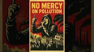 NO MERCY ON POLLUTION | Hard Hindi Rap | India Air Pollution Awareness Song | Protest Hip-Hop 2025