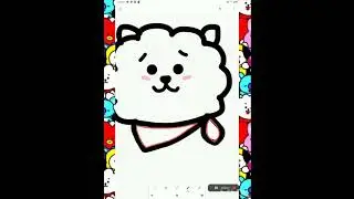 BT21 RJ DRAWING #jin #RM #suga #jhope #jimin #v #jungkook #BTS