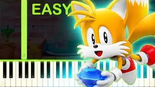 Lagoon City | SONIC SUPERSTARS - EASY Piano Tutorial