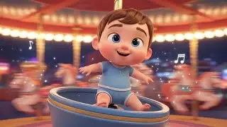 Magic Fun Land Ride 🎠✨🎶 Fun Kids Song | Playtime Adventure