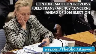 Clinton Email Controversy Ahead of 2016 Election