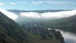 Nebel &uuml;ber dem Moseltal Valwig