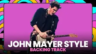 John Mayer Style Backing Track in C#m