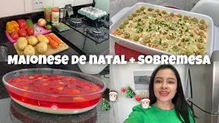 ESPECIAL DE NATAL: MAIONESE CAPRICHADA + SOBREMESA DE MORANGO FÁCIL! -NATI NA COZINHA