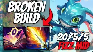 HOW TO CARRY MID LANE WITH FIZZ &mdash; 20/5/5 Full Mejai&rsquo;s Snowball (BROKEN BUILD)