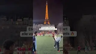 Lisa zimouche nous fait une petite d&eacute;monstration 🔥#coaching #football #foottiktok #foot #soccer