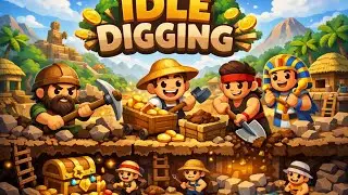 Idle Digging Gameplay Walkthrough &ndash; Part 1 (Android,iOS)