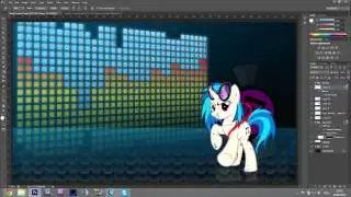 Vinyl Scratch Speedart