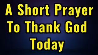Morning Prayer | LORD, Thank You for Your Love and Mercy Over Us, Start Your Day in Gratitude