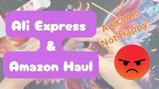 Nail Art Haul 🛍️ Ali Express & Amazon Finds 💜 Affordable Nail Art #nails #nailart #unboxing