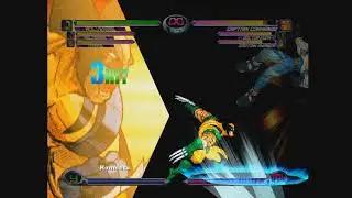 MvC2: Wolverine (solo) Fatal Claw Combos .:12.11.20:.