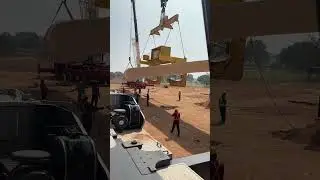 Amazaing Precision 💨 Mobile Crone 🚀 #shorts  #crane