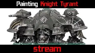 Gruumsh Knight Tyrantr painting in Giger style part 1