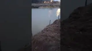 Работа кипит! Продолжаем берегоукрепление в Ривер Клаб.