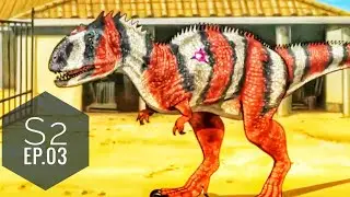 Dinosaur King (English)Ep.03 |Season 2|Desperately Seeking Spartacus|