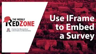 REDZone - Use IFrame to Embed a Survey