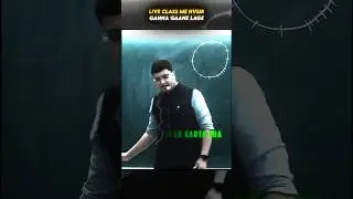 Nvsir live class me ganna gaane lage 😔👌 #nvsir #motion #viralshorts #kota #ytshorts