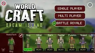 World Craft Dream Island - Gameplay IOS & Android