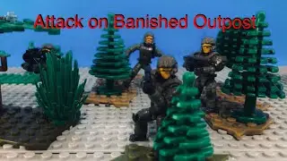 Halo Mega blocks stop motion: Attack on Banished Output.