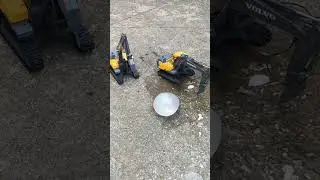 two balloon JCB 😁 youtube video track 😉 #shorts #jcb