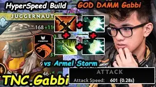 TNC Gabbi - [Juggernaut] Insane Hyper ATK SPEED BUILD vs Armel [Storm] Dota 2 7.22 Pro Gameplay