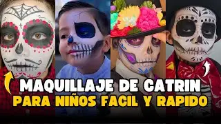 MEJORES MAQUILLAJE DE CATRIN PARA NIÑOS | FACIL Y RAPIDO PARA HOMBRE