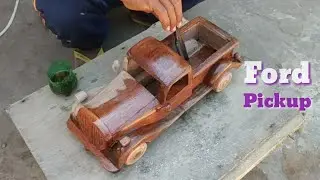 Cara Membuat Miniatur Mobil Ford Pickup Dari Kayu - ZJTR