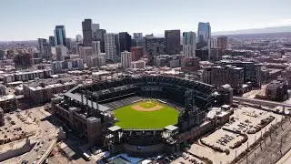 Denver Stadiums, Colorado State Capitol, & Cherry Park - High Quality Drone Video - DJI Mini 2
