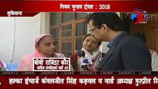 MC ELECTION LUDHIANA- 2018-RUBRU-WARD 49-BIBI RAJINDER KAUR-CANDIDATE CONGRESS.