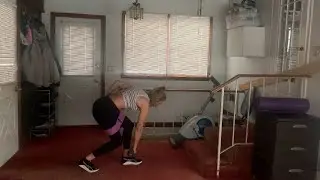 14min All Standing Booty Lift Workout / Glute Sculpt with Mini Band & Dumbbell