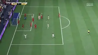 Benzema bubble kick