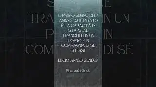 Pace Interiore: Le Parole di Saggezza di Seneca #shortsvideo