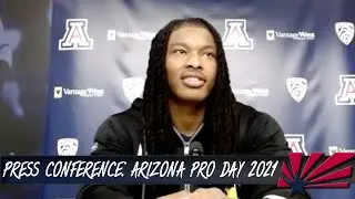 Press conference: UA players reflect on 2021 Pro Day | Arizona Wildcats Football