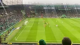 Celtic v Motherwell Iheanacho penalty 
