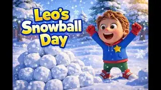 Leo’s Snowball Day ❄️ | Fun Winter Song for Kids | Snowman & Snow Play