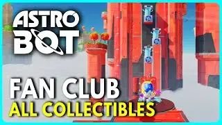 Astro Bot - All Fan Club Collectibles Locations Guide (Bots & Puzzle Pieces)