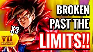 Выжимаем максимум из Ультра Силы SSJ4 Гоку! DB Legends